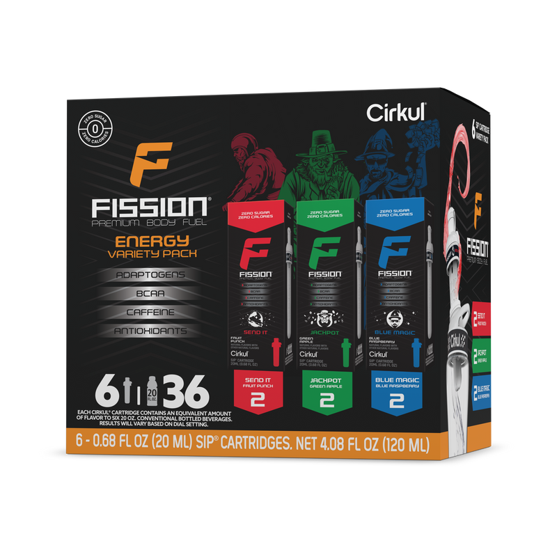 Fission® 6-Pack Variety Pack 02OCWU