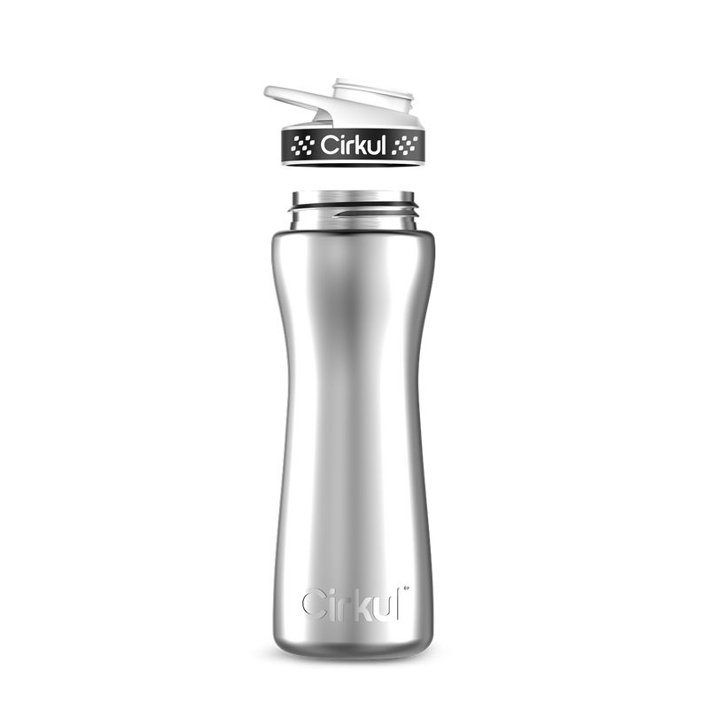 22oz. Stainless Steel Bottle & Comfort Grip Lid EXJTXJ