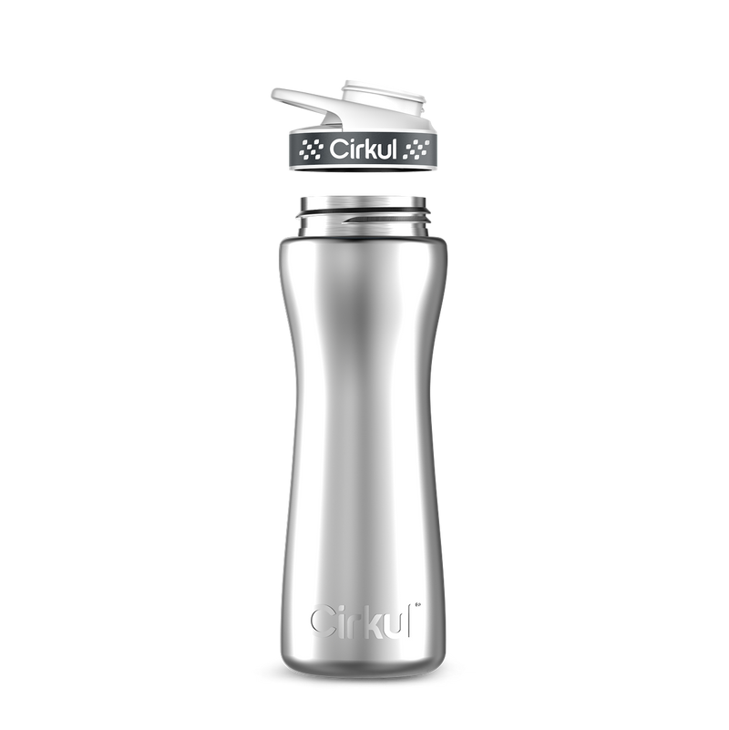 22oz. Stainless Steel Bottle & Comfort Grip Lid EXJTXJ