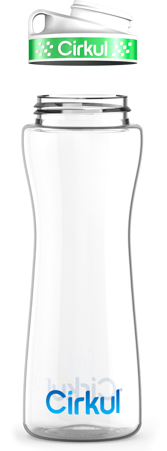Custom 22oz. Plastic Bottle & Comfort Grip Lid NG80W6