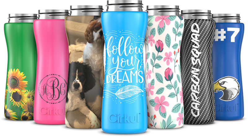 Custom 22oz. Stainless Steel Bottle & Comfort Grip Lid 6SRDJ6